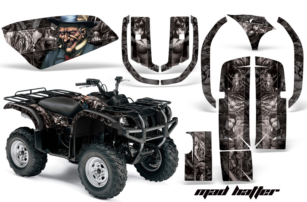 Yamaha Grizzly 660 Graphics Kit MHatter BS